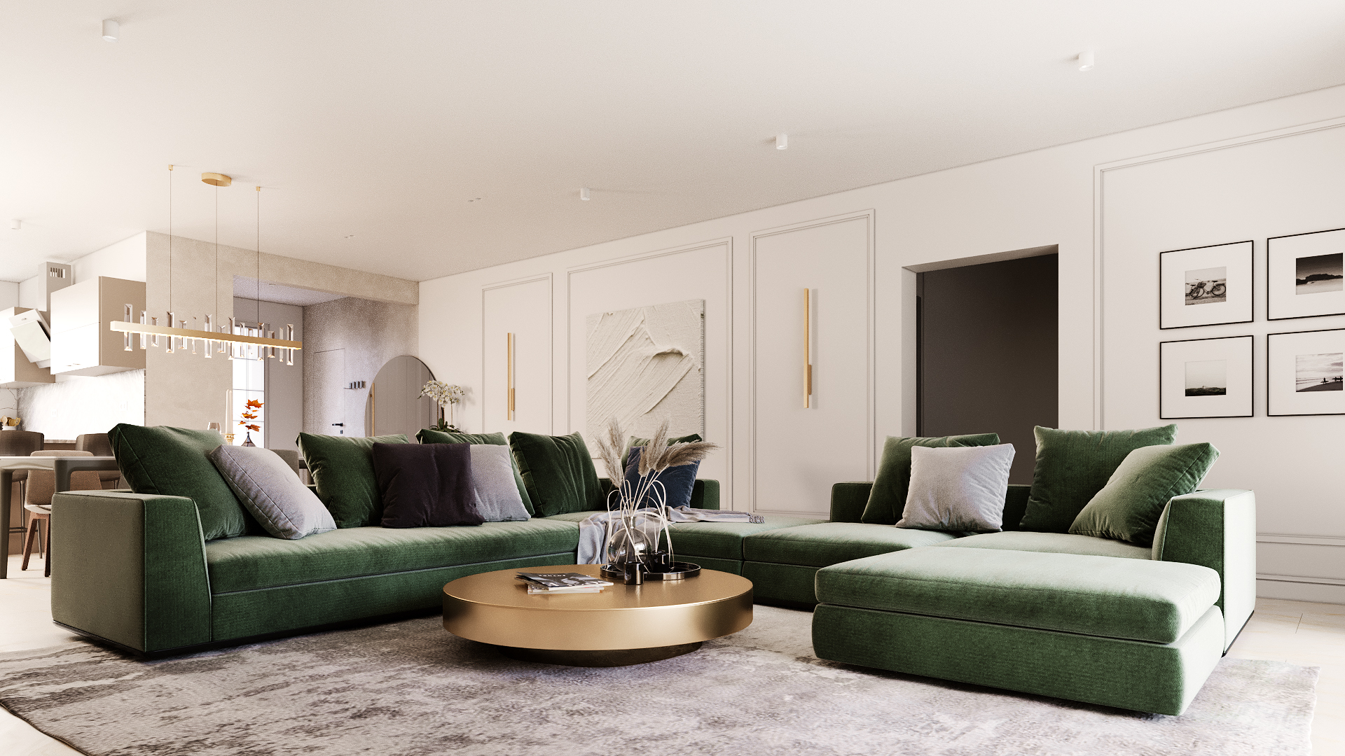 Interiérový design – extravagantný štýl rodinného domu